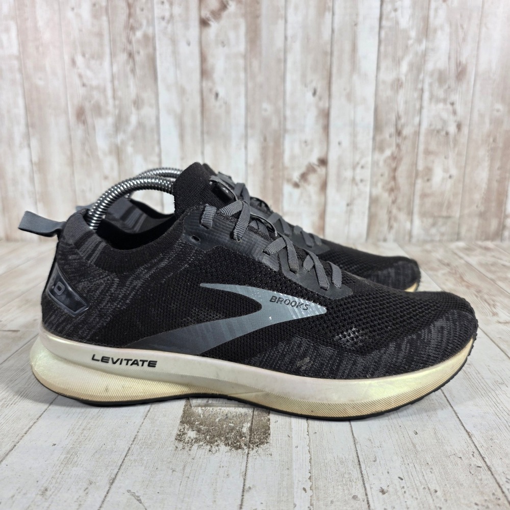 Brooks Levitate 4 Womens Running Shoes Black Grey 1203351B012 Size 9.5‎